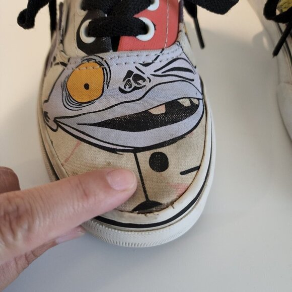 Vans X Nightmare Before Christmas Halloweentown Lace Low Top Sneakers Womens 5 - Picture 5 of 12